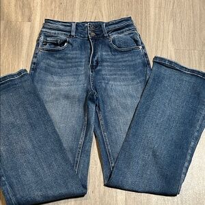 KanCan Women's Boot Cut Jeans - Medium Blue Wash